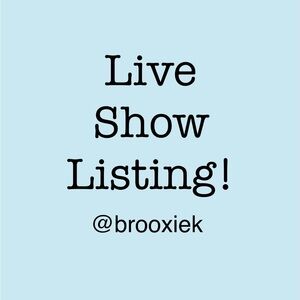 Live Show Listing Apparel